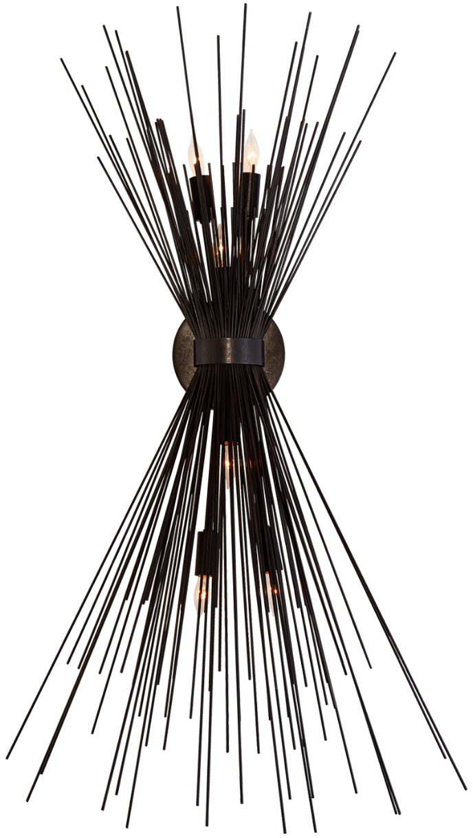 Strada Sconce - Aged Iron