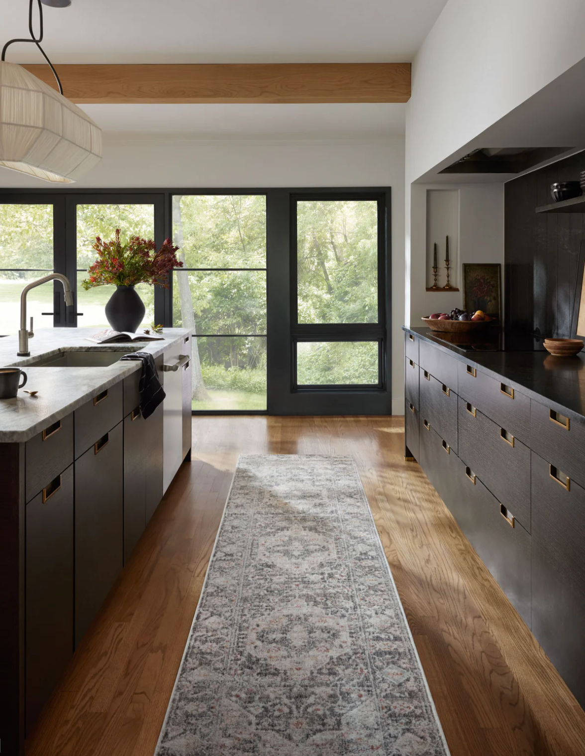 Monroe Rug - Charcoal / Multi