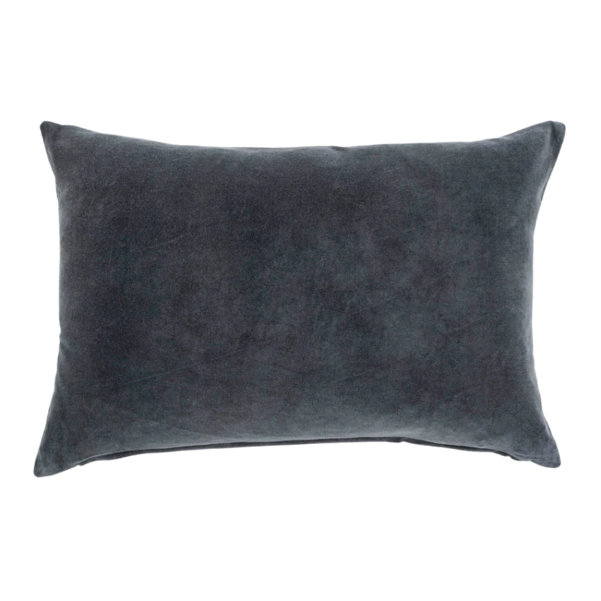 Vera Velvet Pillow Graphite