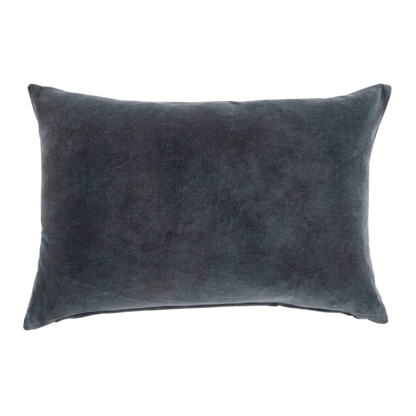 Vera Velvet Pillow Graphite