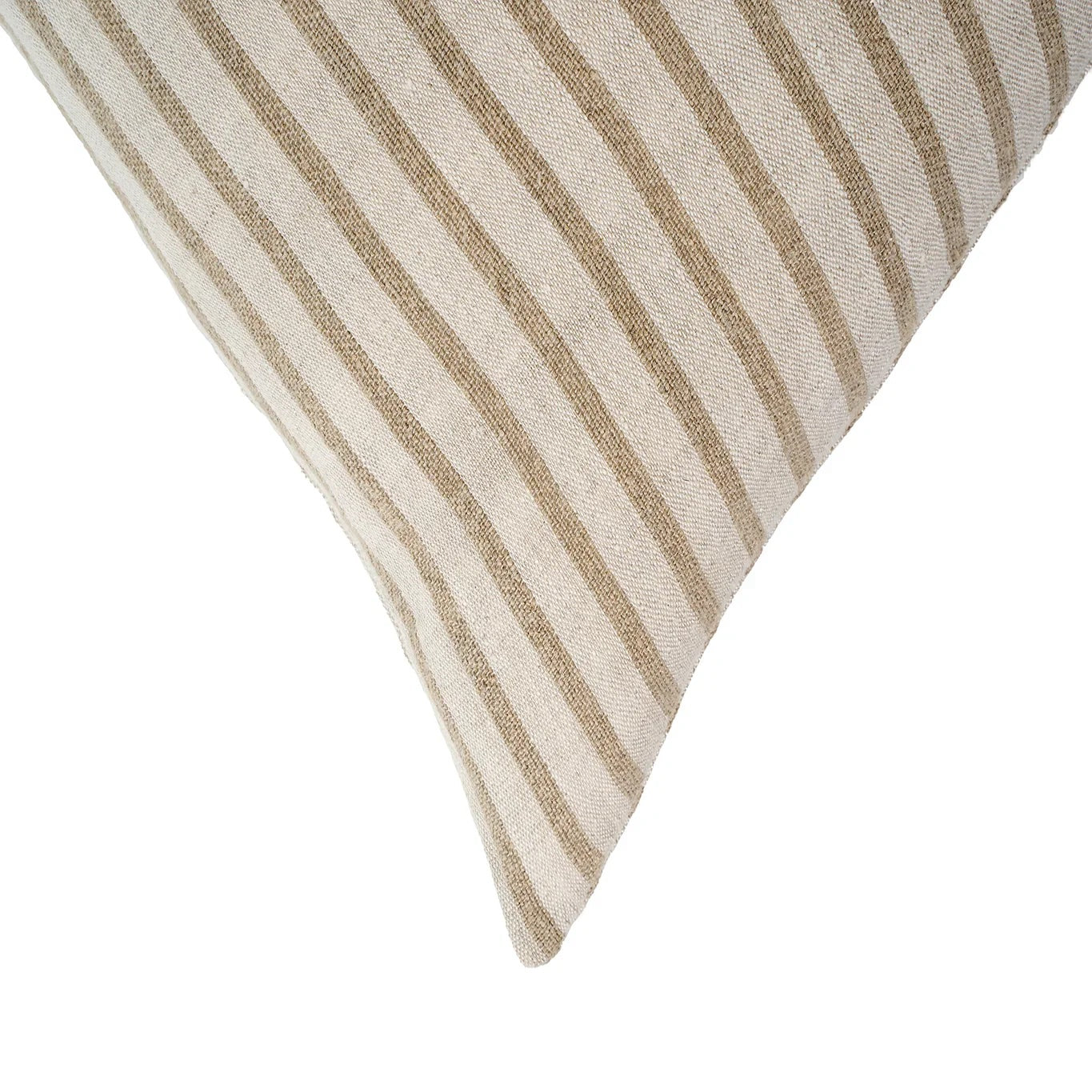 Natural Pinstripe Pillow