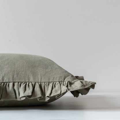 Sage Ruffle Pillow