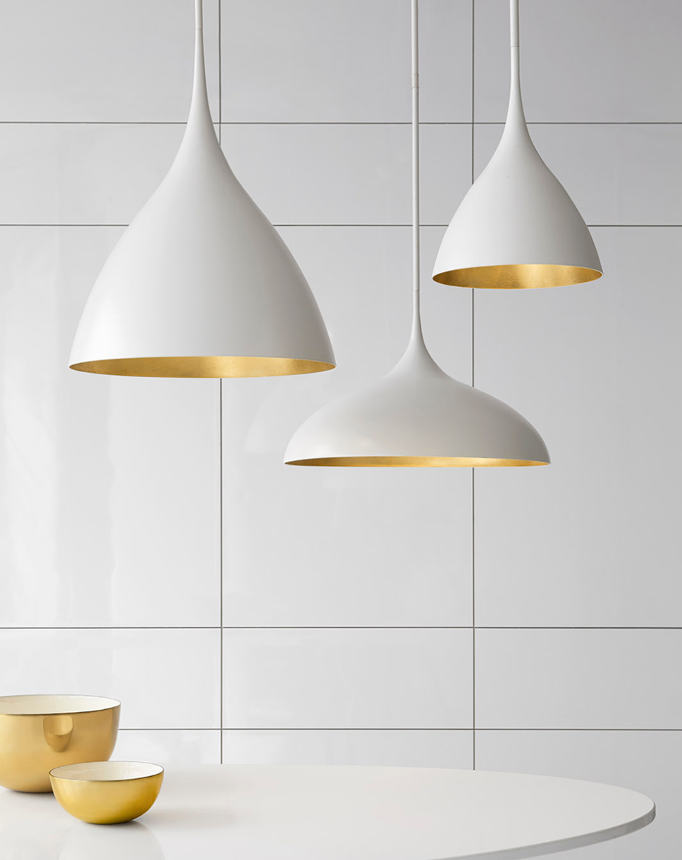 Agnes Pendant - White