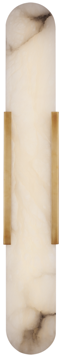 Melange Elongated Sconce - Antique-Burnished Brass