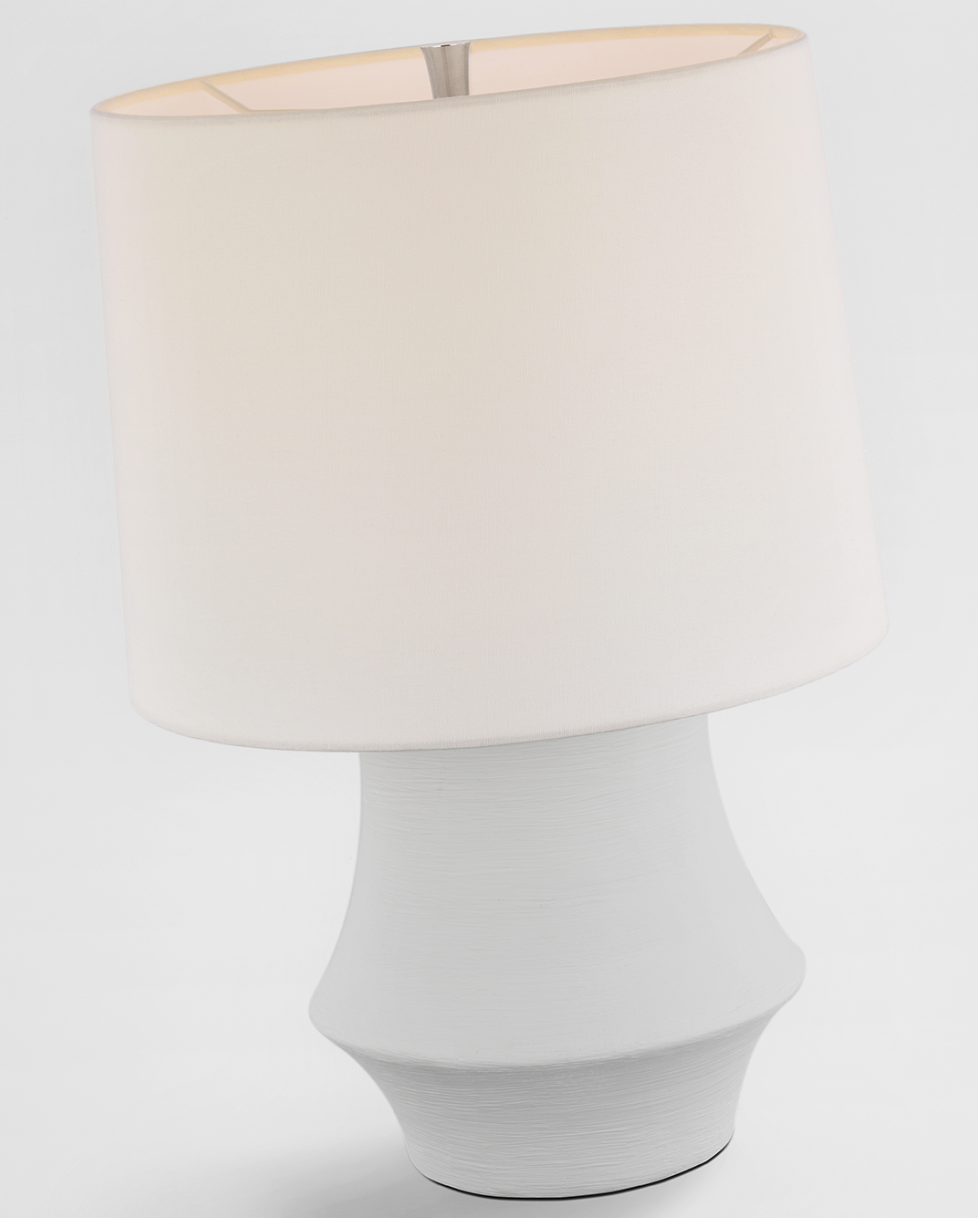 Lakmos Table Lamp - Plaster White