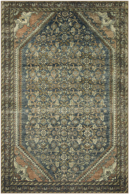 Banks Rug - Denim / Clay