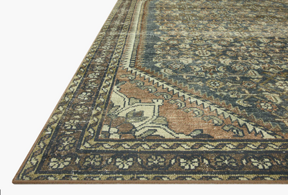 Banks Rug - Denim / Clay