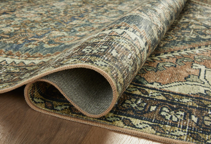 Banks Rug - Denim / Clay