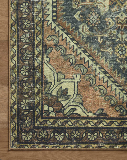 Banks Rug - Denim / Clay