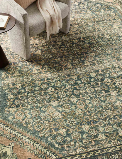 Banks Rug - Denim / Clay