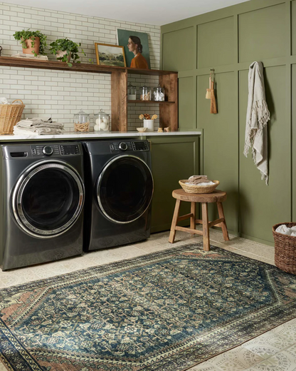 Banks Rug - Denim / Clay