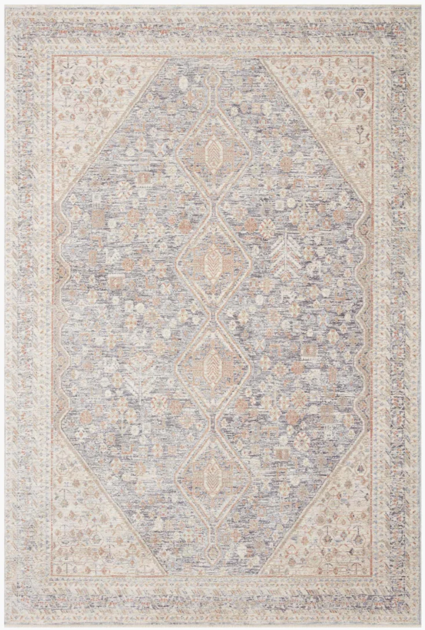 Carlisle Rug - Blue / Ivory