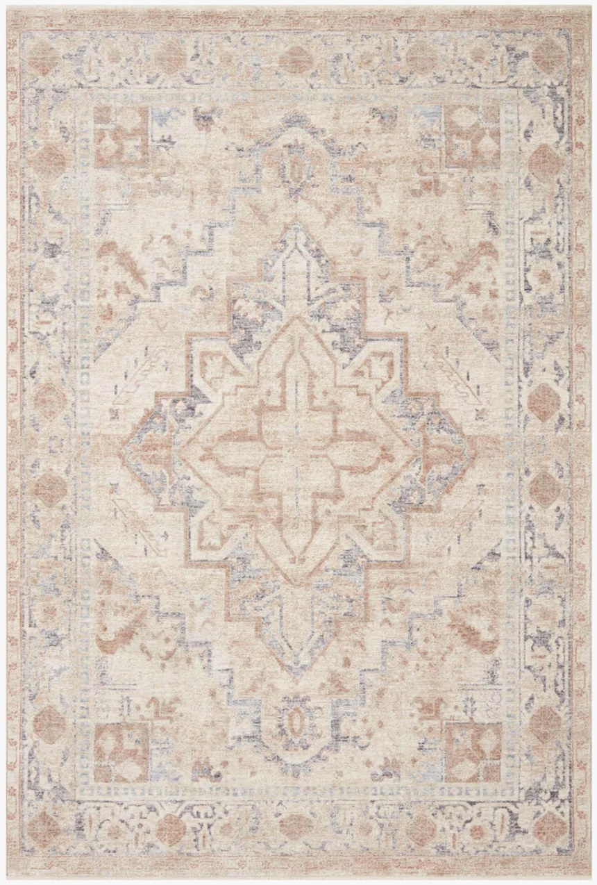 Carlisle Rug - Beige / Slate