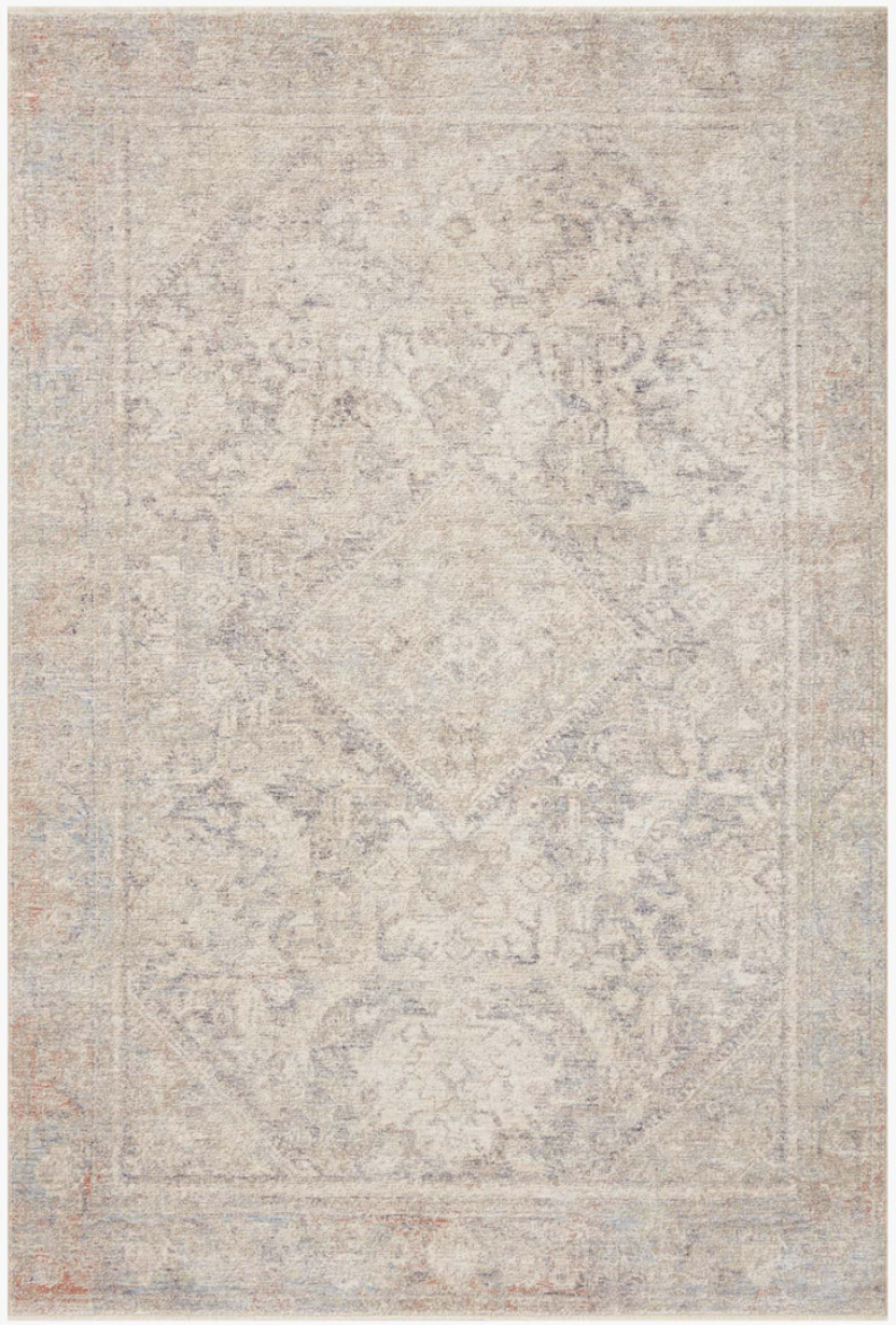 Carlisle Rug - Slate / Ivory