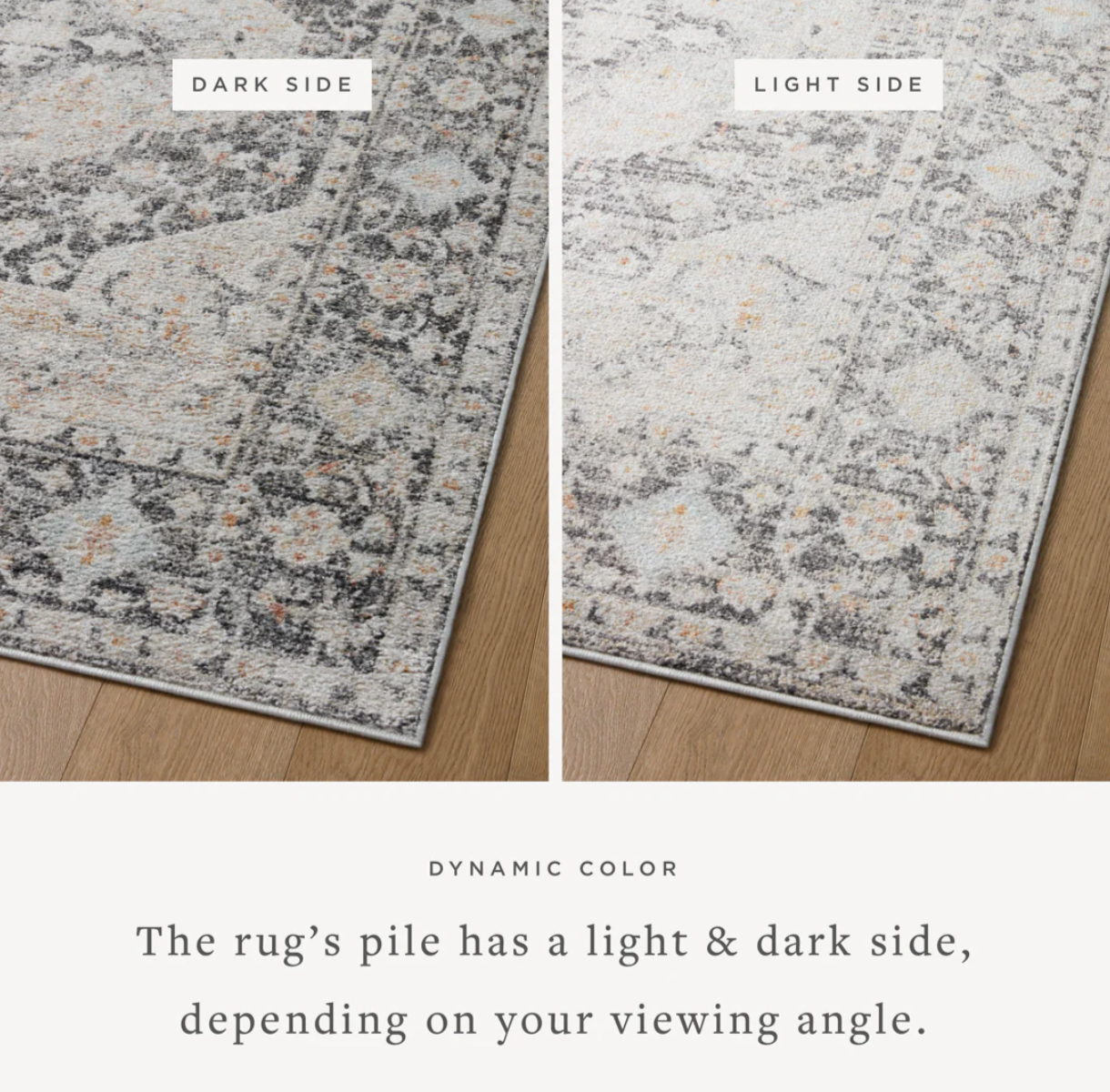 Monroe Rug - Charcoal / Multi