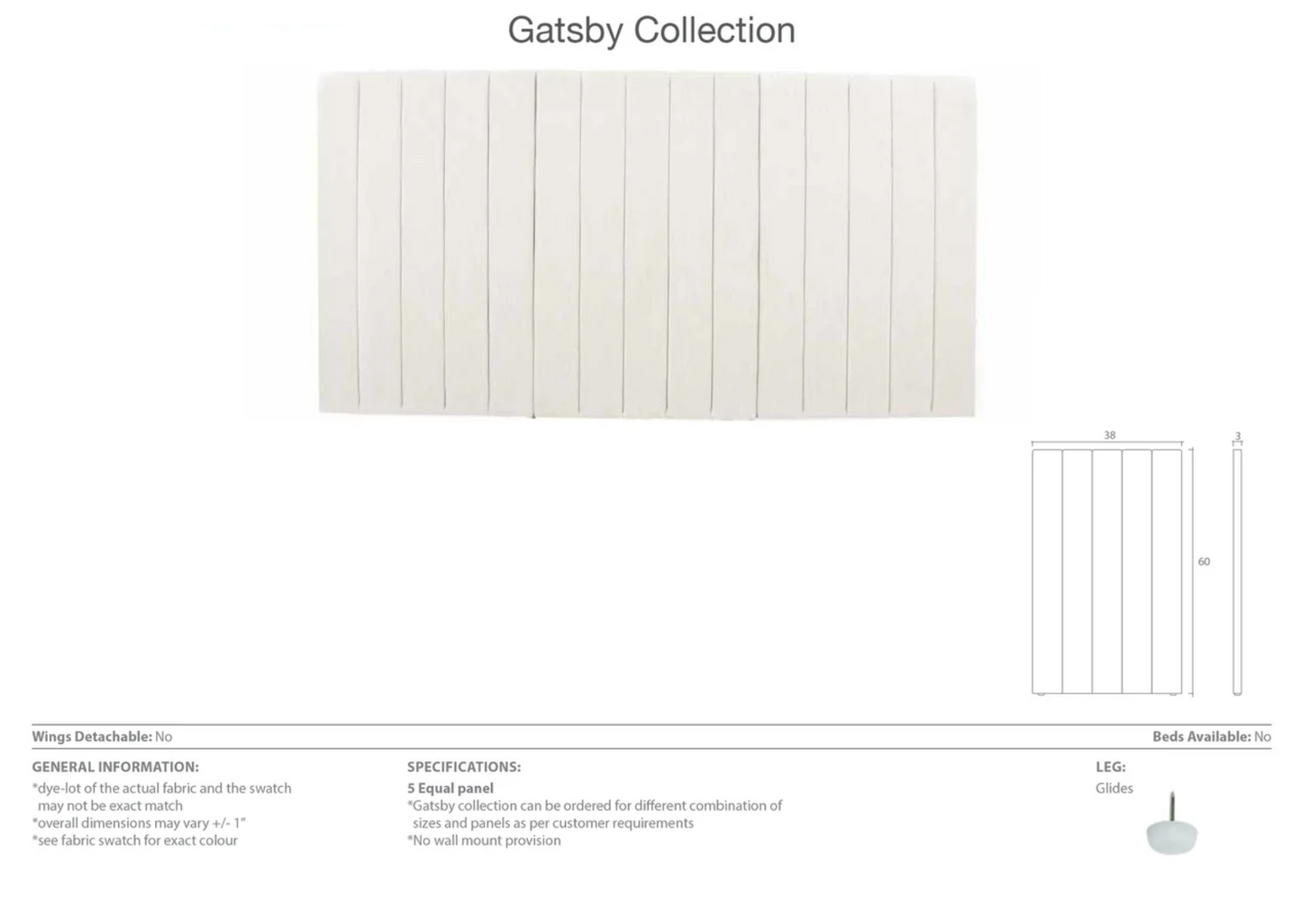 Gatsby Headboard