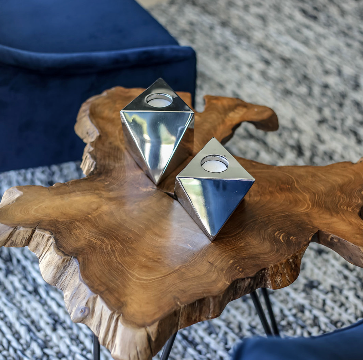 Natura Hairpin Nesting Side Table