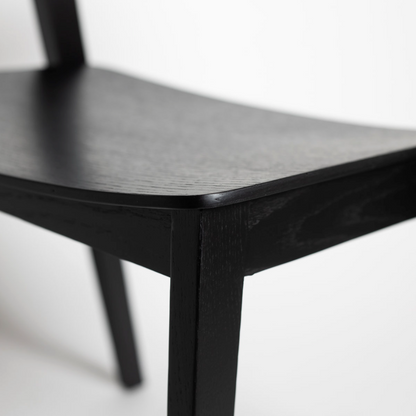 Astrid Stackable Chair - Black