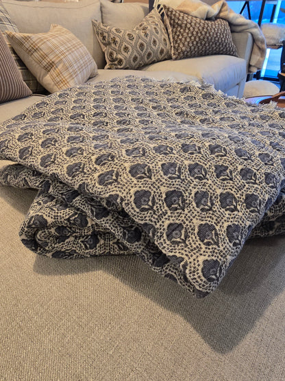 Periwinkle Throw Blanket